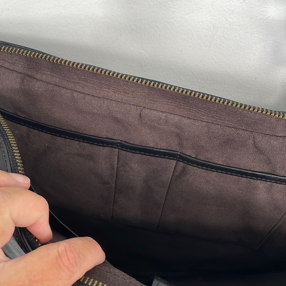 Coach Black Metropolitan Slim Messenger/Laptop Bag - Picture 4 of 16